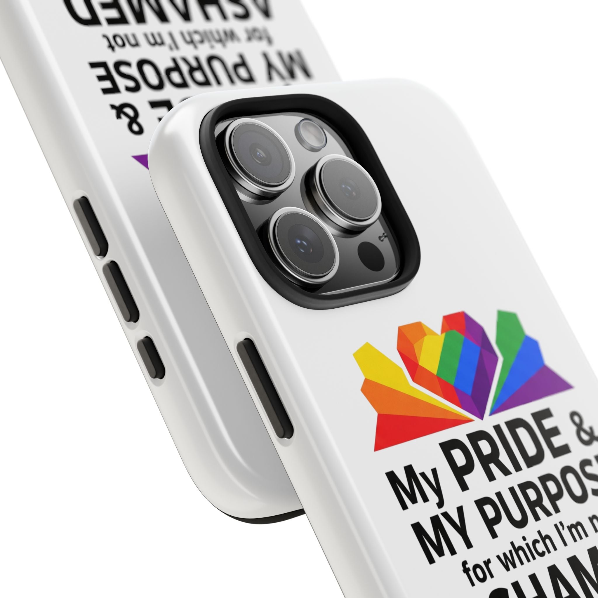 My Pride & My Purpose™ Premium Tough Phone Case | LGBTQ+ Pride
