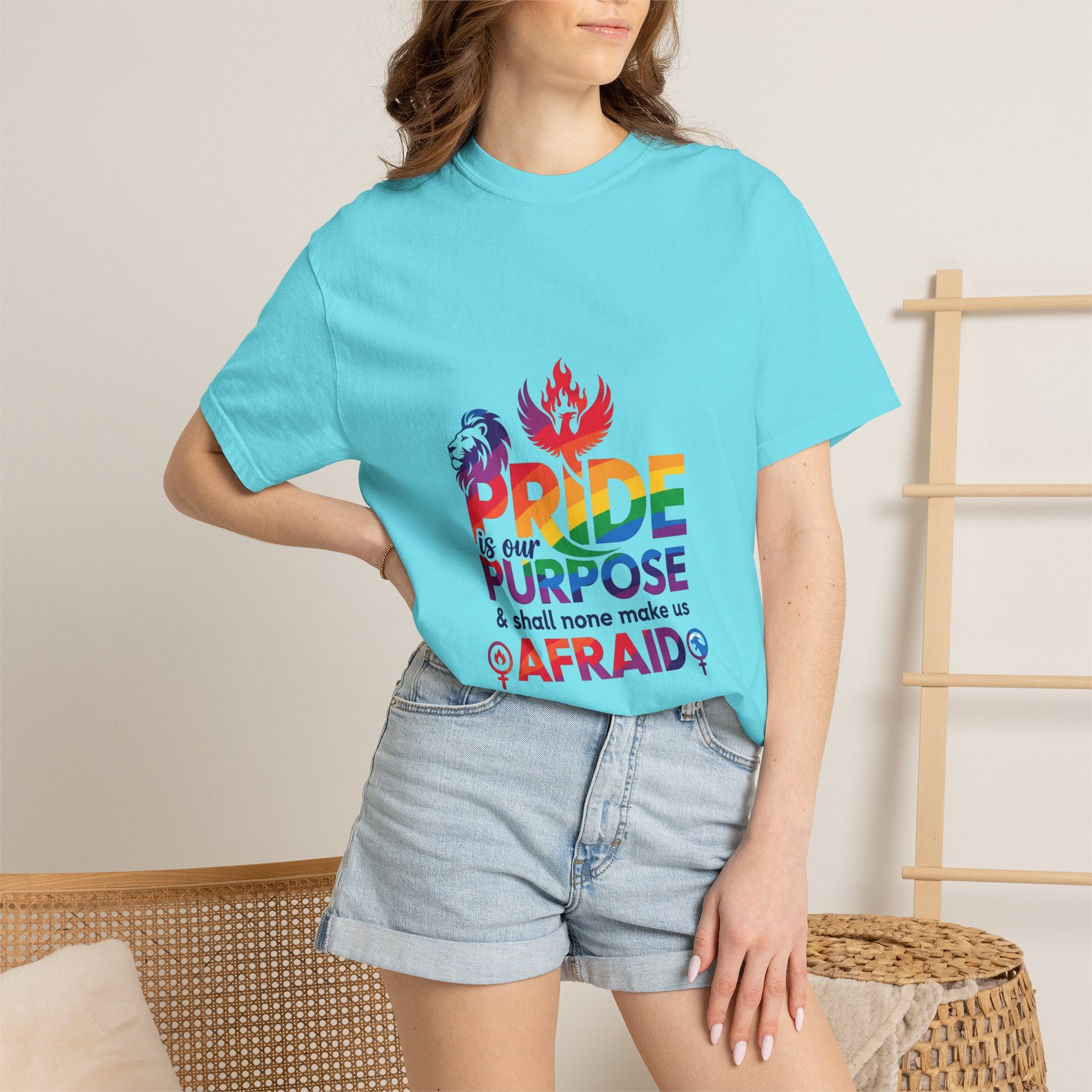 Pride Is Our Purpose™ & Shall None Make Us Afraid™ Premium Unisex T-Shirt