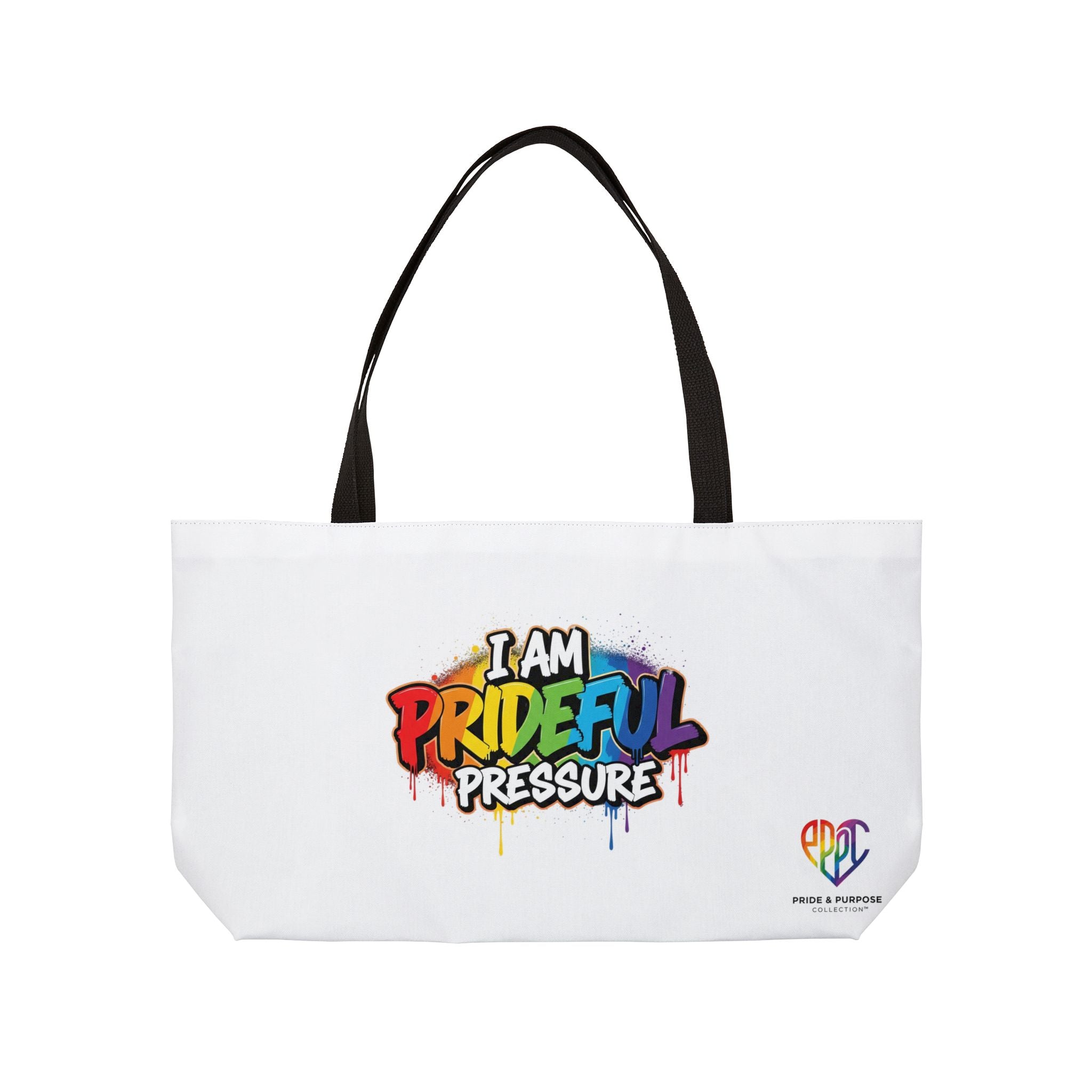 I Am Prideful Pressure™ Premium Oversized Tote Bag | LGBTQ+ Pride