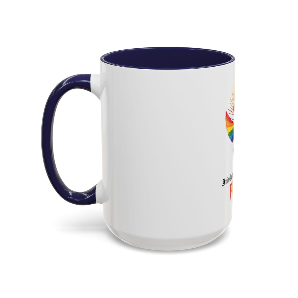 And God Said; Let There Be Pride™ Accent Coffee Mug