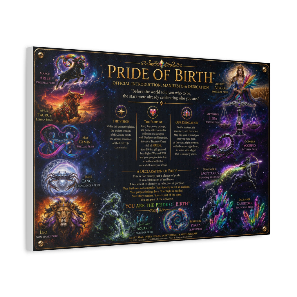 Pride of Birth™ – Signature Museum Canvas Edition