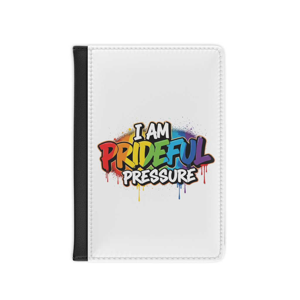 I Am Prideful Pressure™ Premium Passport Cover | LGBTQ+ Pride