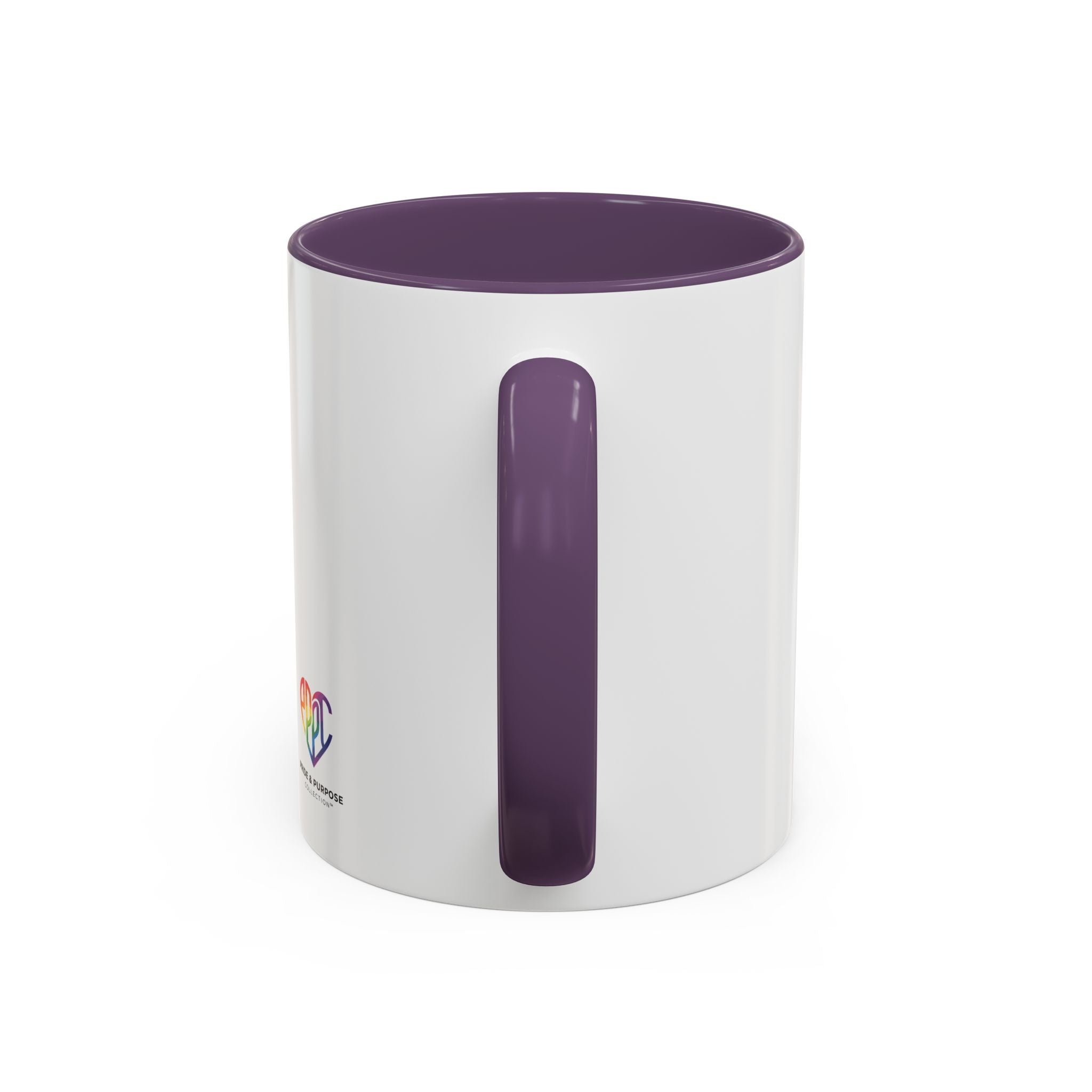 My Pride & My Purpose™ Premium Accent Coffee Mug | LGBTQ+ Pride Drinkware