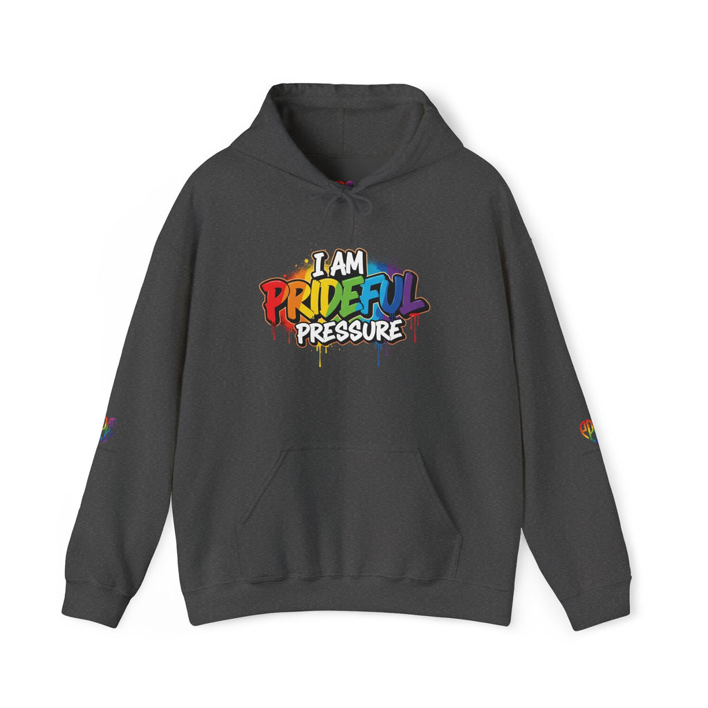 I Am Prideful Pressure™ Premium Unisex Hoodie | LGBTQ+ Pride Affirmation