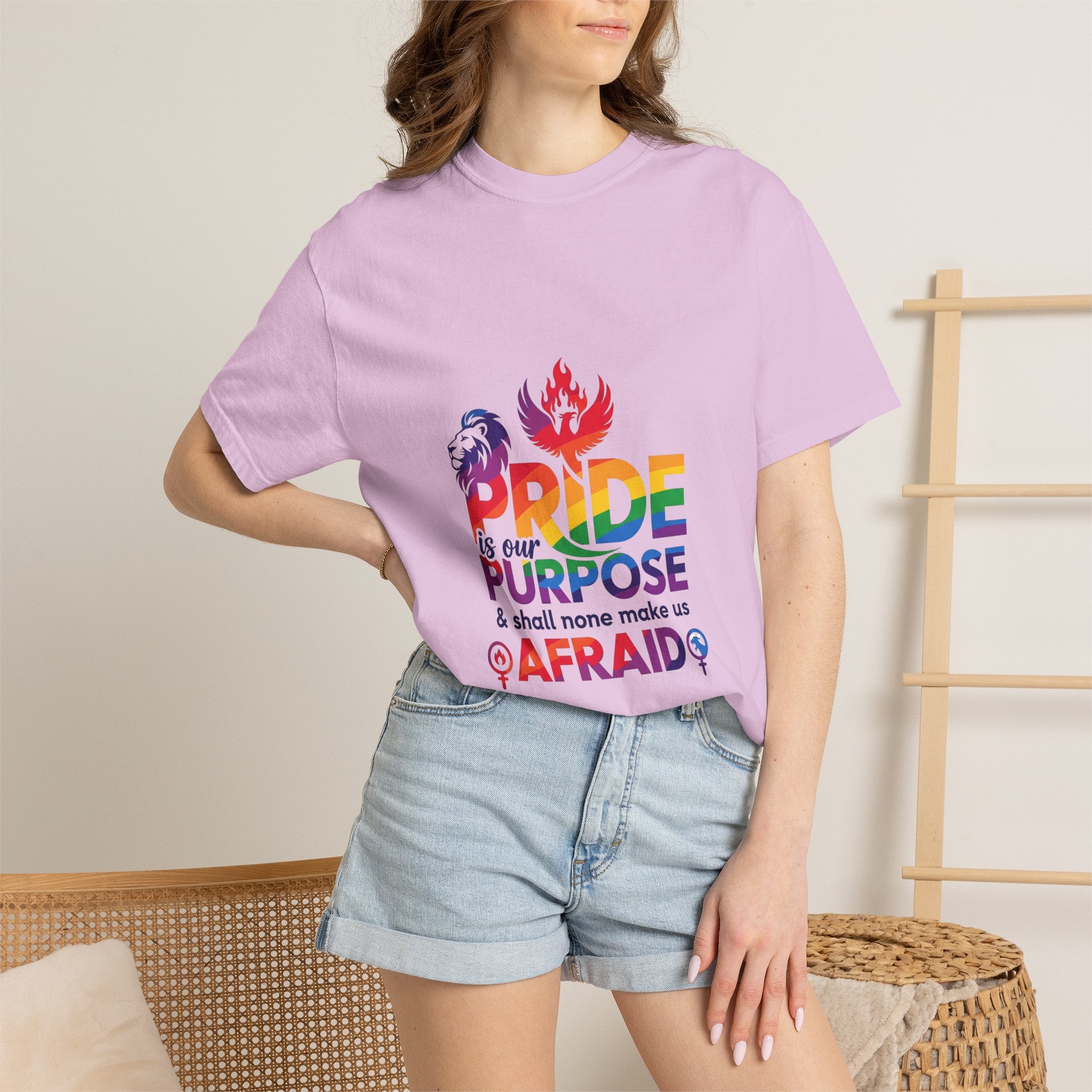 Pride Is Our Purpose™ & Shall None Make Us Afraid™ Premium Unisex T-Shirt