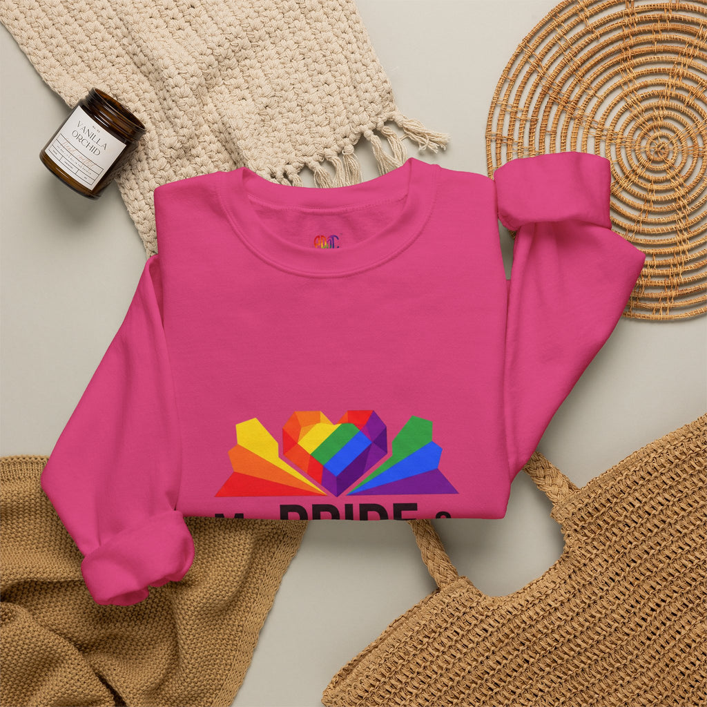 My Pride & My Purpose™ Heavy Blend Crewneck Sweatshirt | LGBTQ+ Pride