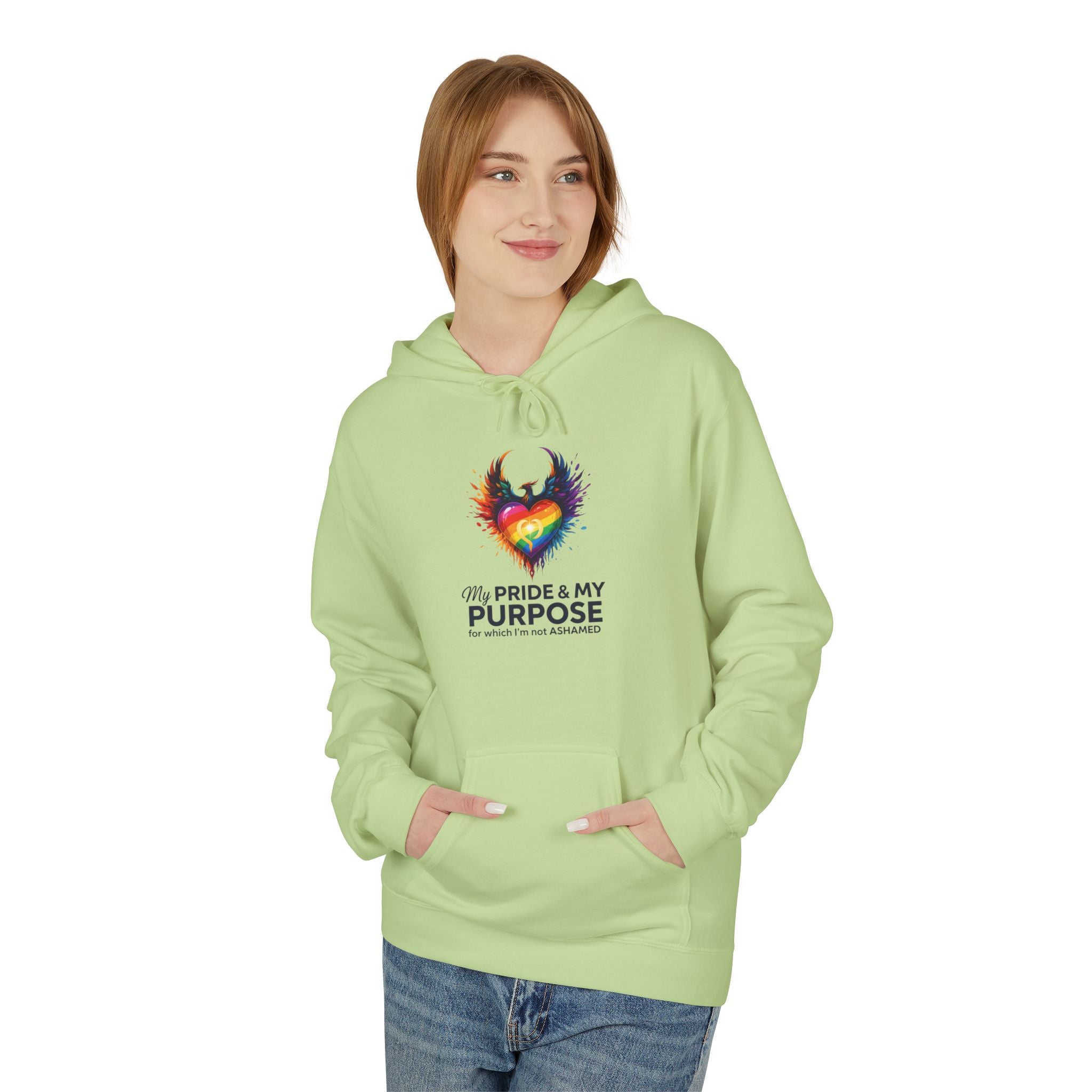 My Pride & My Purpose™ Premium Unisex Hoodie | LGBTQ+ Pride Apparel