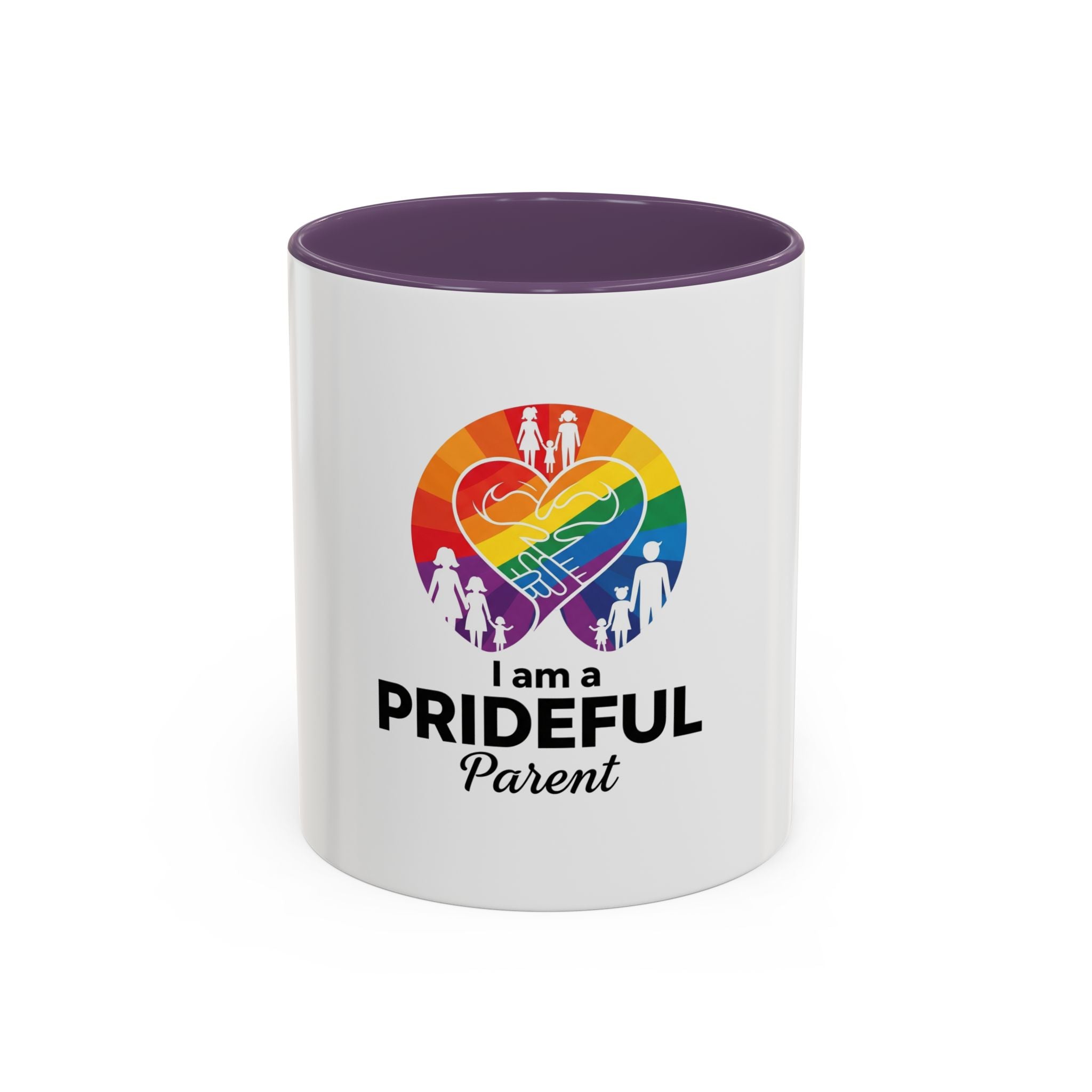 I Am a Prideful Parent™ Accent Coffee Mug