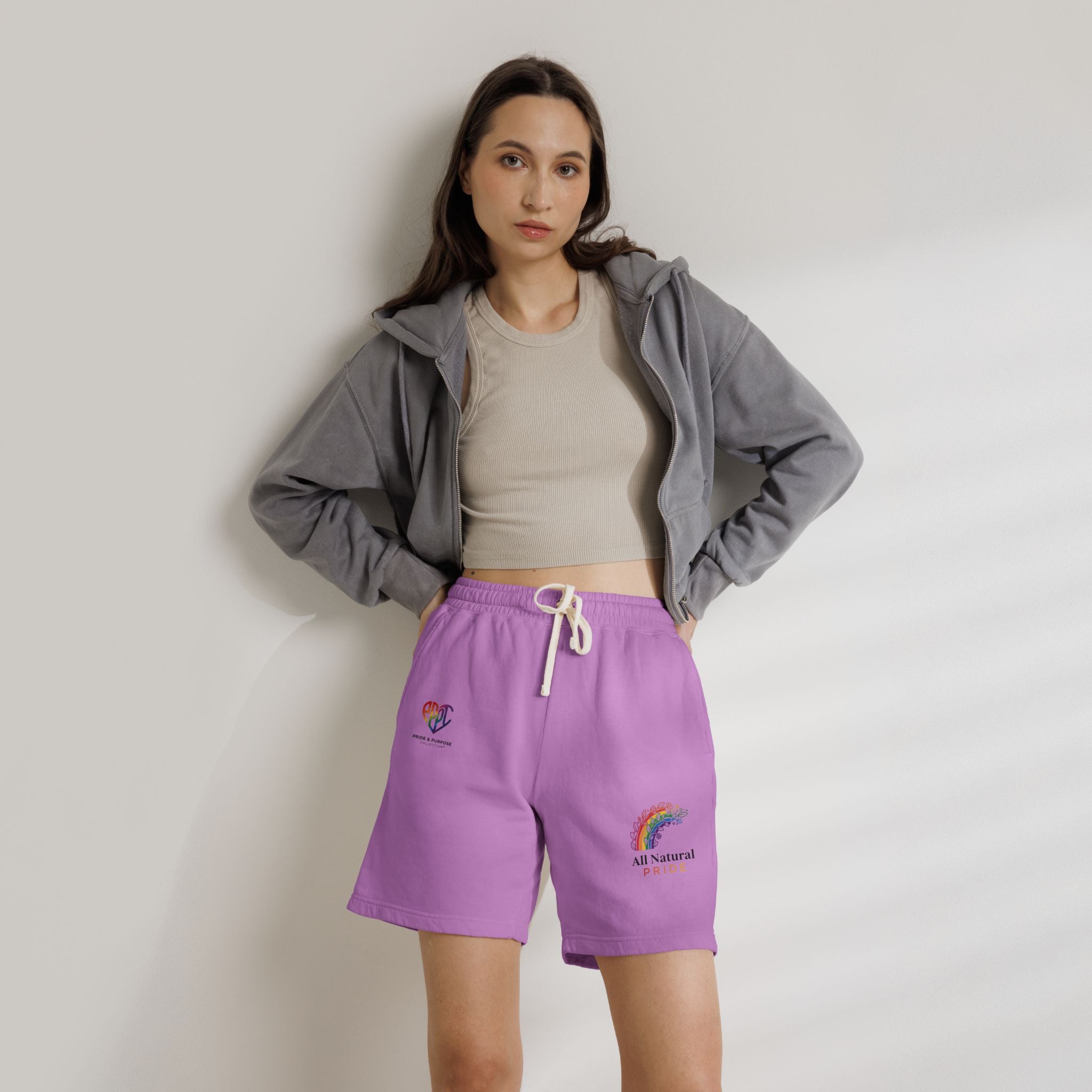 All Natural Pride™ Premium Garment-Dyed Sweat Shorts