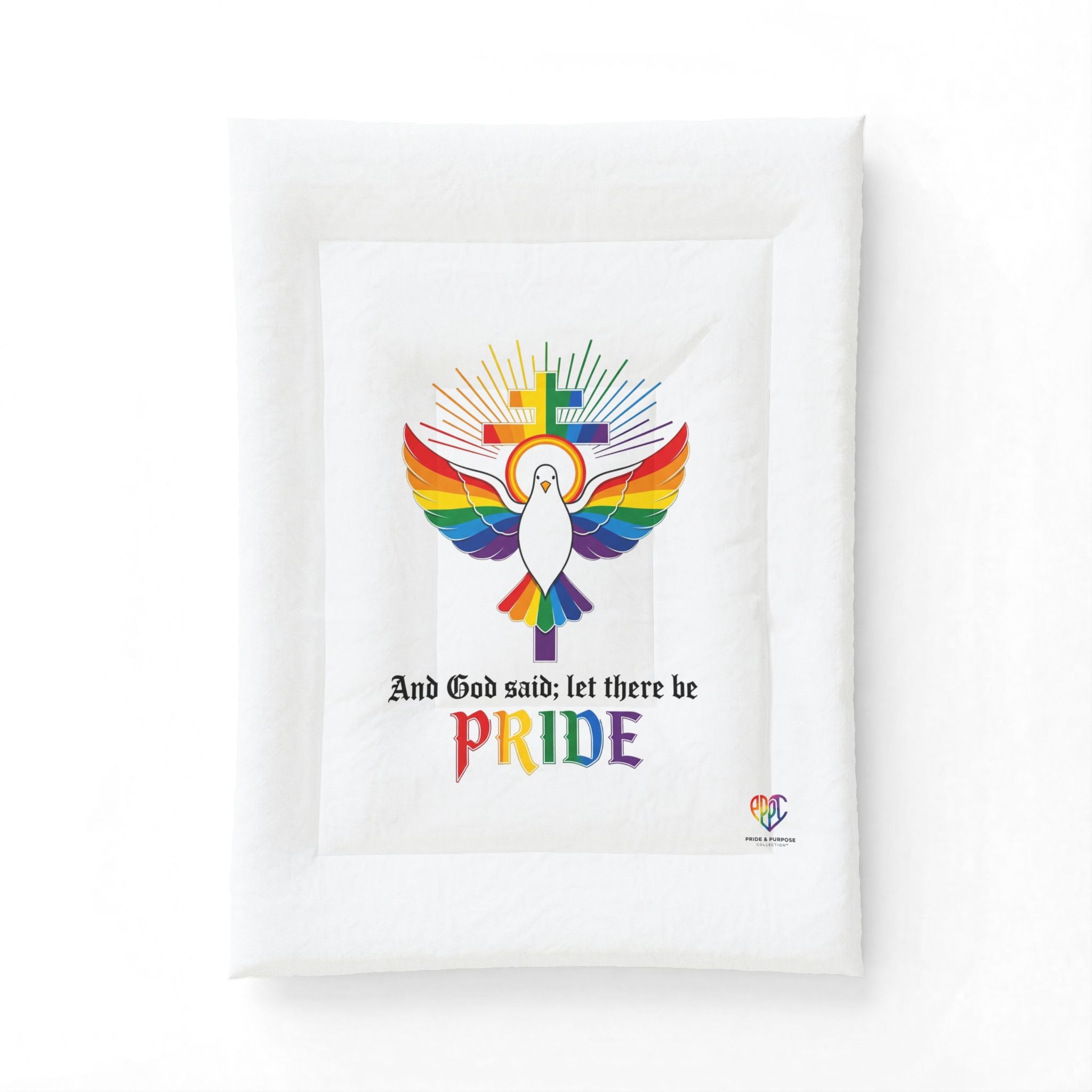 And God Said; Let There Be Pride™ Premium Comforter