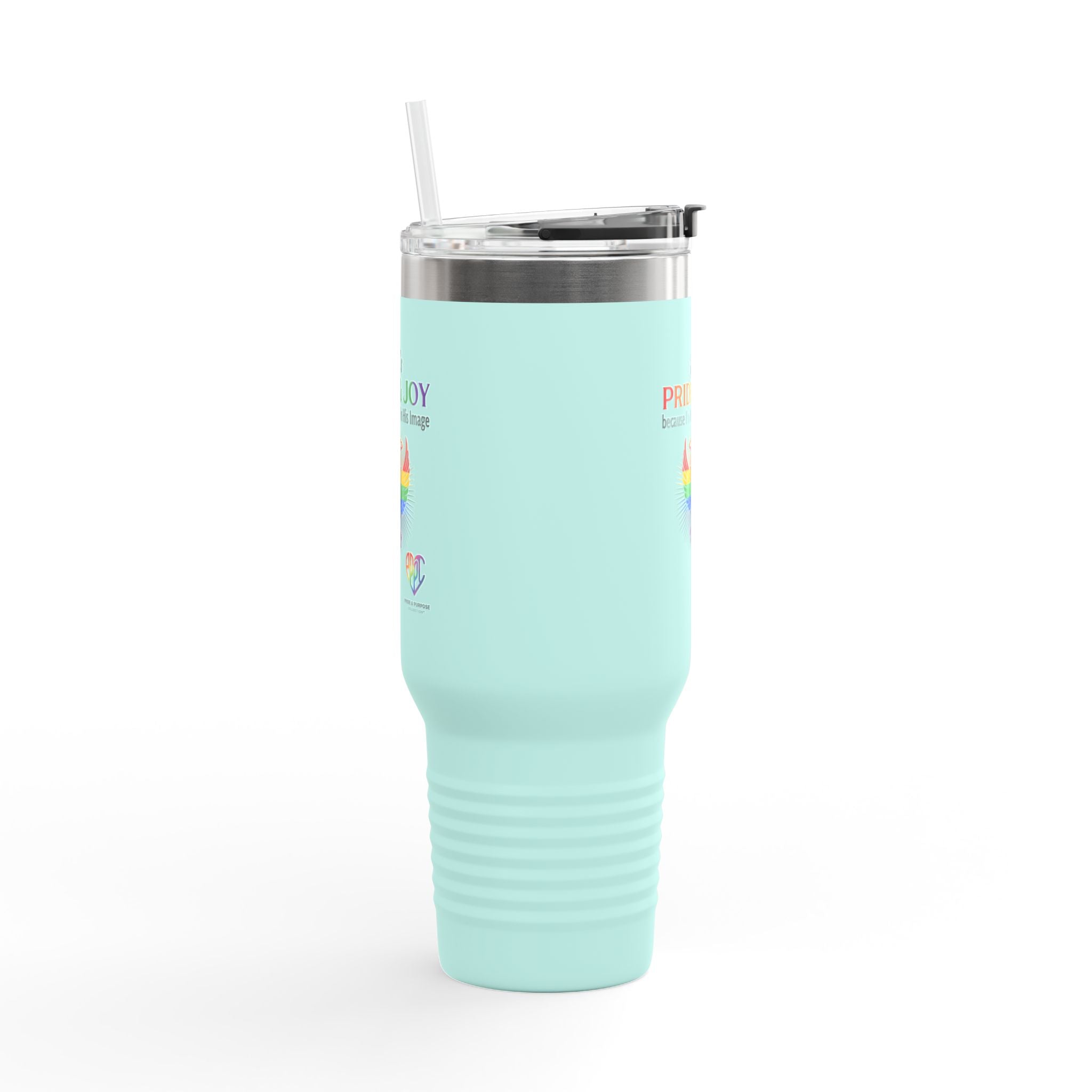 God's Pride & Joy™ 40 oz Insulated Travel Mug with Handle