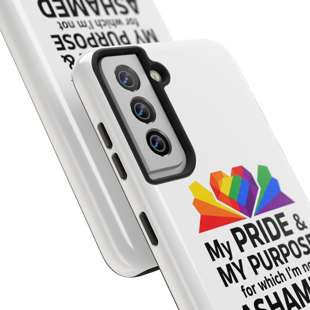 My Pride & My Purpose™ Premium Tough Phone Case | LGBTQ+ Pride