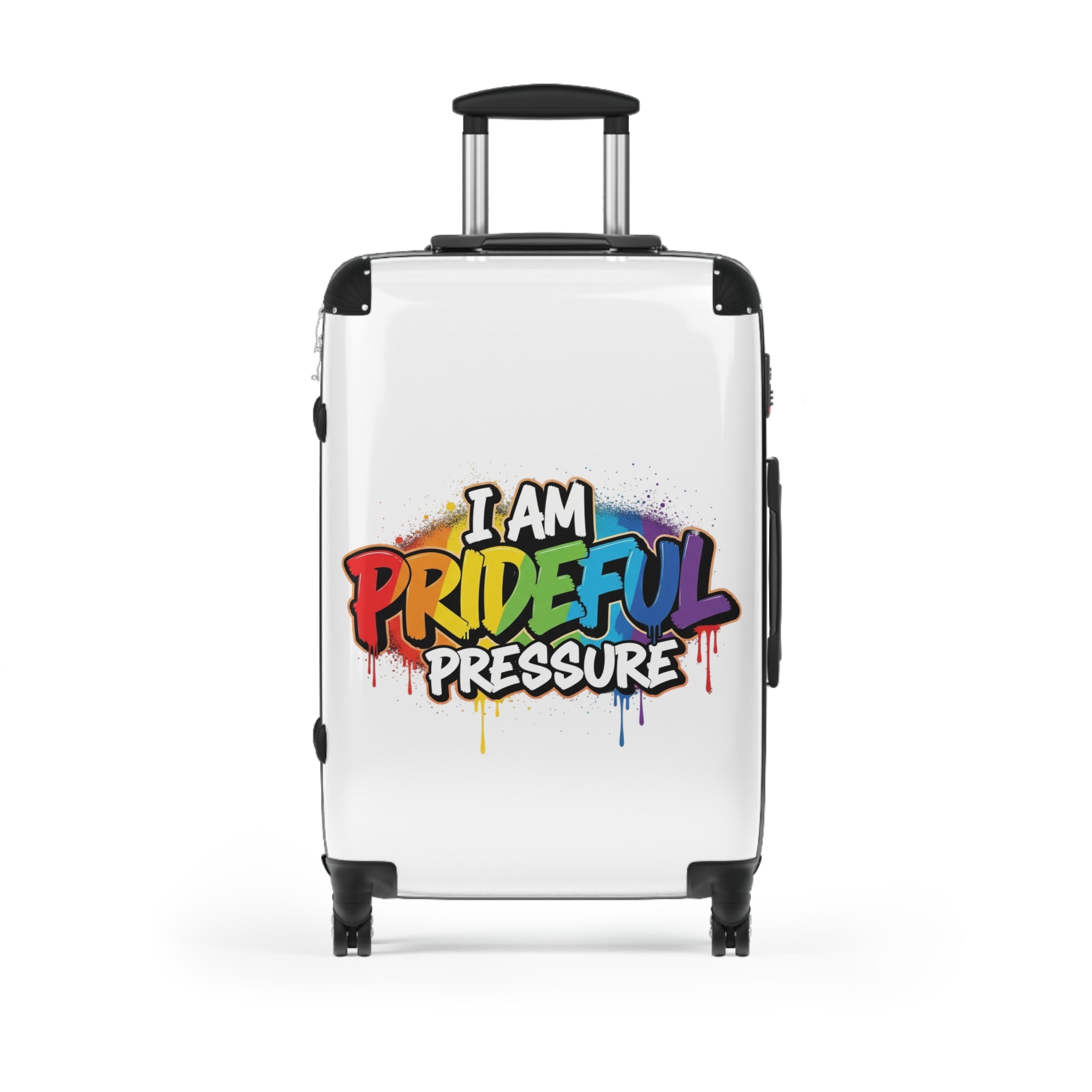 I Am Prideful Pressure™ Premium Carry-On Luggage | LGBTQ+ Pride