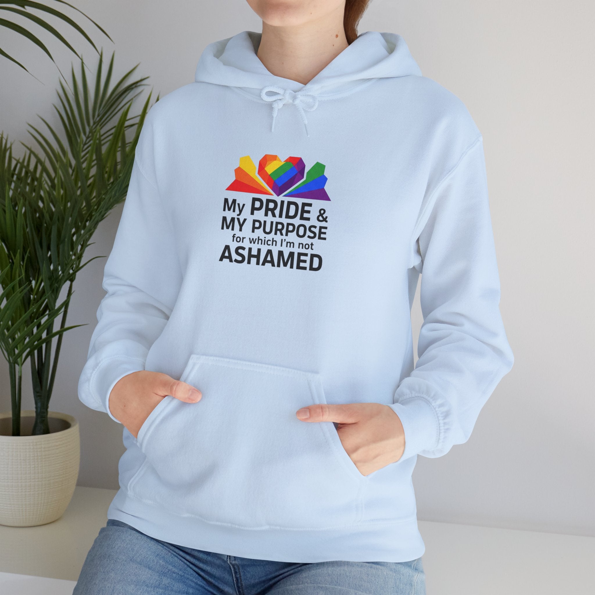 LGBTQ+ Pride 'My Pride & My Purpose' Hoodie