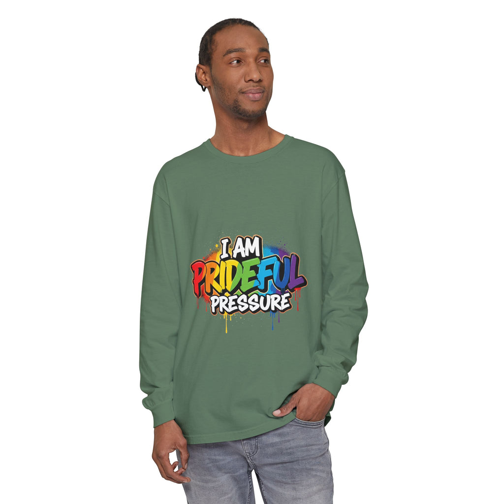 I Am Prideful Pressure™ Premium Unisex Long Sleeve T-Shirt | LGBTQ+ Pride