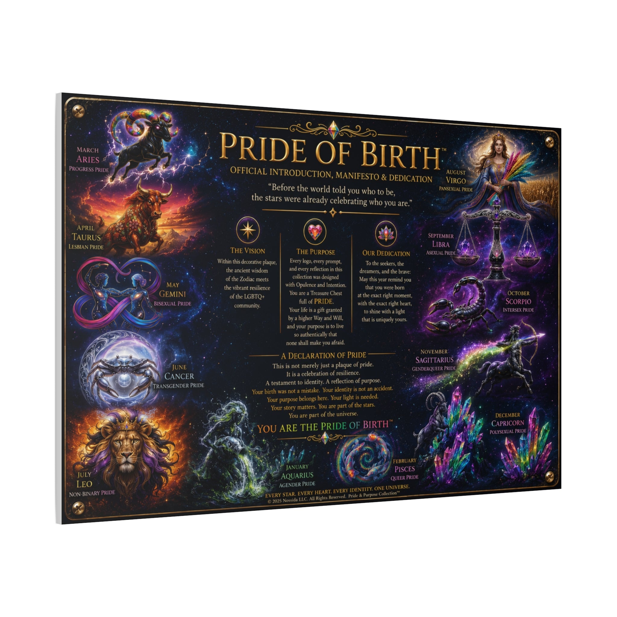 Pride of Birth™ – Signature Museum Canvas Edition