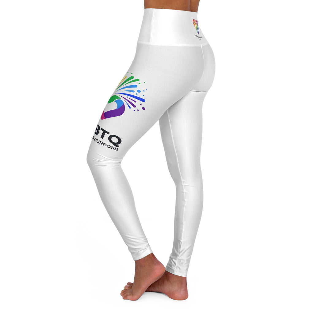 LGBTQ+ Pride and Purpose™ Premium High-Waisted Yoga Leggings