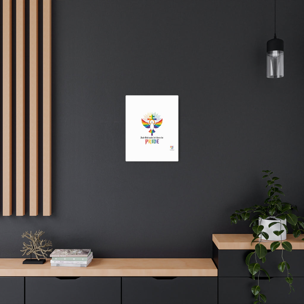 And God Said; Let There Be Pride™ Premium Metal Wall Sign